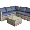 Castorama Salon De Jardin D’angle Bavaro 5 Places En Résine Tressée Coloris Miel site soldes 7