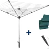 Vente Castorama Séchoir Parapluie De Jardin 60 M Leifheit LinoLift 600 QuickStart 7