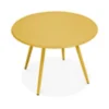 magasin en ligne france Castorama Table Basse De Jardin Brooklyn ø40 Cm Jaune 7