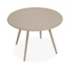 vente pas cher Castorama Table Basse De Jardin Brooklyn ø50 Cm Taupe 7
