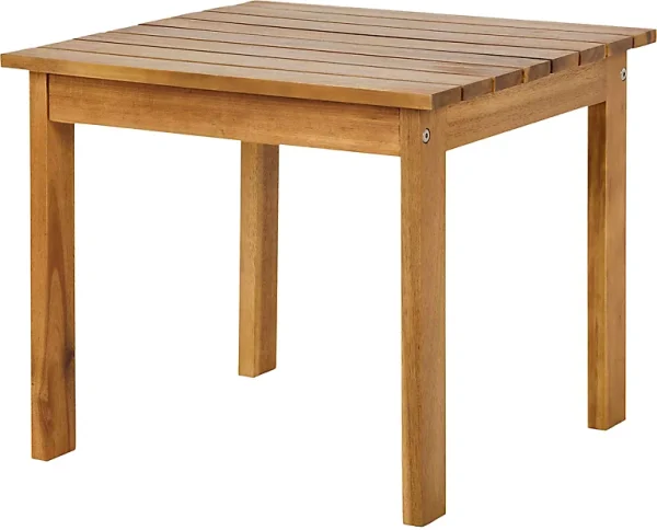 Castorama Table Basse De Jardin En Bois Denia 47 X 47 Cm Large choix en ligne 1