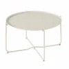 a Prix Discount Castorama Table Basse De Jardin En Métal GoodHome Nova Peyote ø65 Cm 5