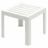 Castorama Table Basse De Jardin En Résine Grosfillex Miami 41 X 41 Cm Blanc officiel 5