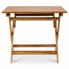 Castorama Table De Jardin En Bois Denia Pliante 90 X 90 Cm Les achats en ligne 5