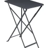 destockage Castorama Table De Jardin En Métal Fermob Bistro 37 X 57 Cm Carbone 7
