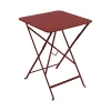 Livraison Standard/Rapide Castorama Table De Jardin En Métal Fermob Bistro 57 X 57 Cm Piment 7