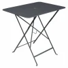 exclusivement disponibles Castorama Table De Jardin En Métal Fermob Bistro 77 X 57 Cm Carbone 5