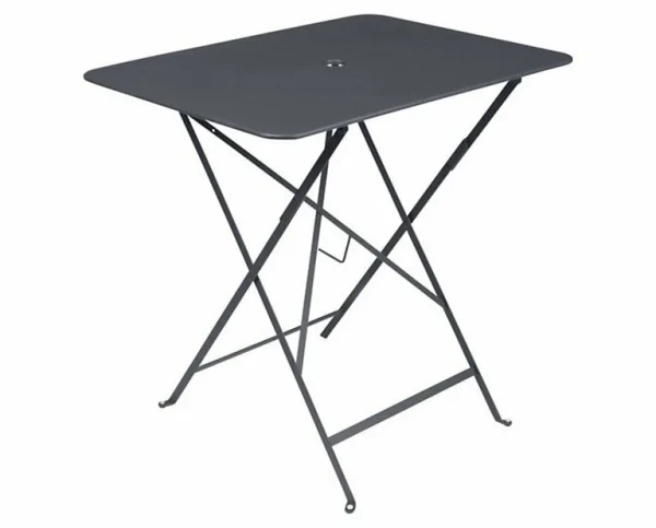 exclusivement disponibles Castorama Table De Jardin En Métal Fermob Bistro 77 X 57 Cm Carbone 1