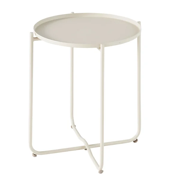 Castorama Table De Jardin En Métal GoodHome Nova Peyote ø46 Cm acheter 1