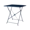 Castorama Table De Jardin En Métal GoodHome Saba Bleu 70 X 70 Cm fashion pas cher 7
