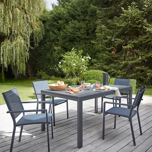 Castorama Table De Jardin Extensible En Aluminium Baradal 160/240 X 100 Cm meilleure qualité 1