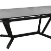 Castorama Table De Jardin Extensible En Aluminium Et Céramique Proloisirs Vita 180/280 X 100 Cm Graphite Et Taupe prix pas cher 7