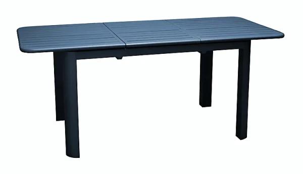 Castorama Table De Jardin Extensible En Aluminium Proloisirs Eos 130/180 X 80 Cm Bleu Top ventes 1