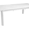 Castorama Table De Jardin Extensible En Aluminium Proloisirs Eos 220/280 X 100 Cm Blanc le grand escompte 5