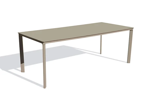 en solde Castorama Table De Jardin Meet L. 200 Cm Taupe 1