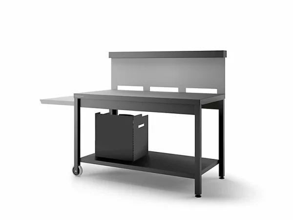 Promotio de vente Castorama Table Roulante Crédence Forge Adour En Acier 1