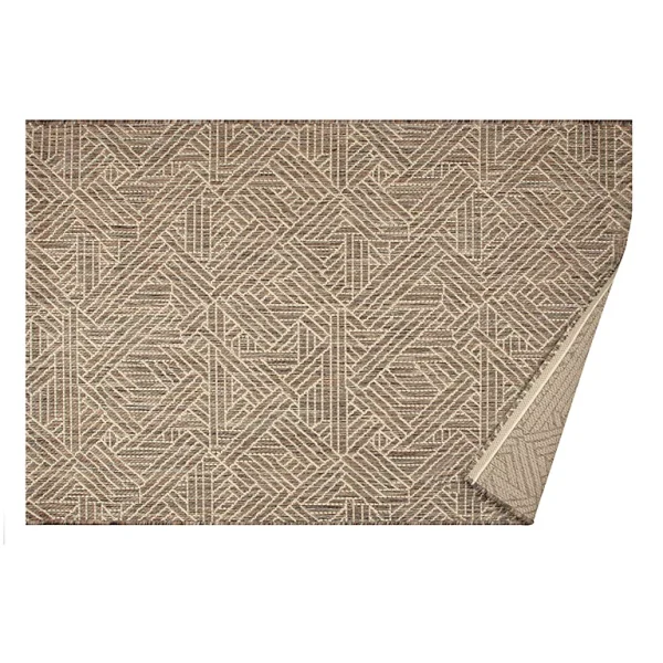 Castorama Tapis Extérieur Géométrique Reva 150 X 200 Cm Beige magasin en ligne 1