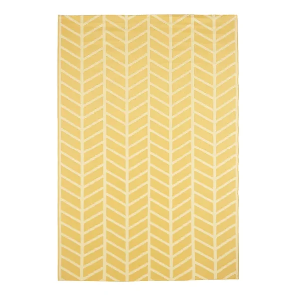 Castorama Tapis GoodHome Cocoon Jaune 160 X 230 Cm pas cher en ligne 1