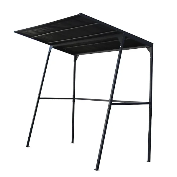 soldes magasin Castorama Tonnelle Pour Barbecue Acier Et Toit Polyester Solys 1,80 X 1,30 M 1
