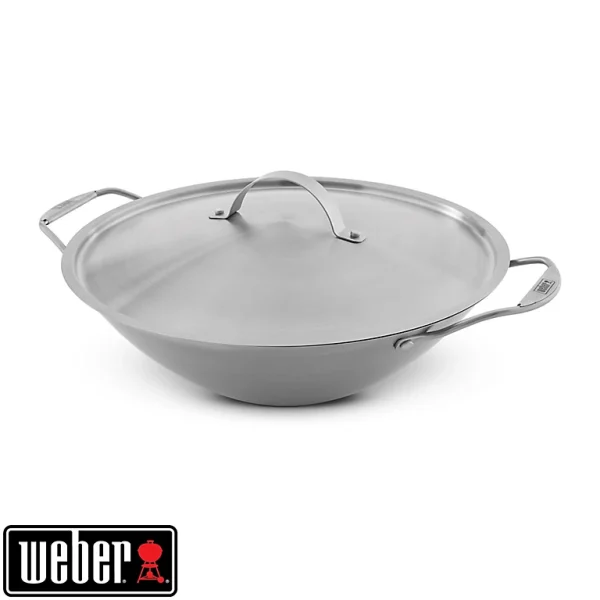 Castorama Wok Avec Panier Vapeur Weber magasin pour 1